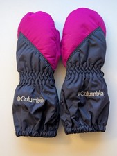 Columbia Chippewa II Toddler Long Mittens Blue/Pink O/S Snow Winter Gloves