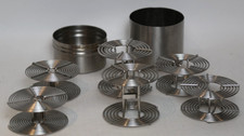Honeywell-NIKOR Stainless Steel Film Developing Tanks Reels. FOR PARTS