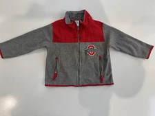 Two Feet Ahead Baby Toddler Ohio State Buckeyes Size 2 Jacket Fleece