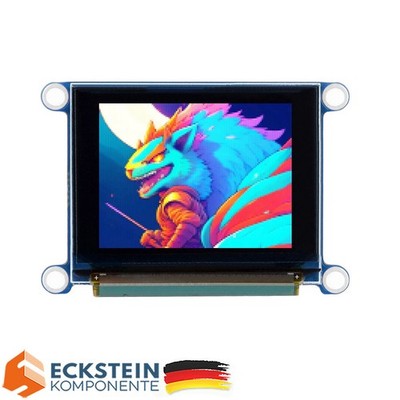 WaveShare 1,27-Zoll RGB OLED Displaymodul 128x96 262K Farben SPI-Schnittstelle