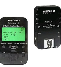 YONGNUO YN622C KIT Wireless TTL Flash Trigger Transceiver Bildschirm für Canon