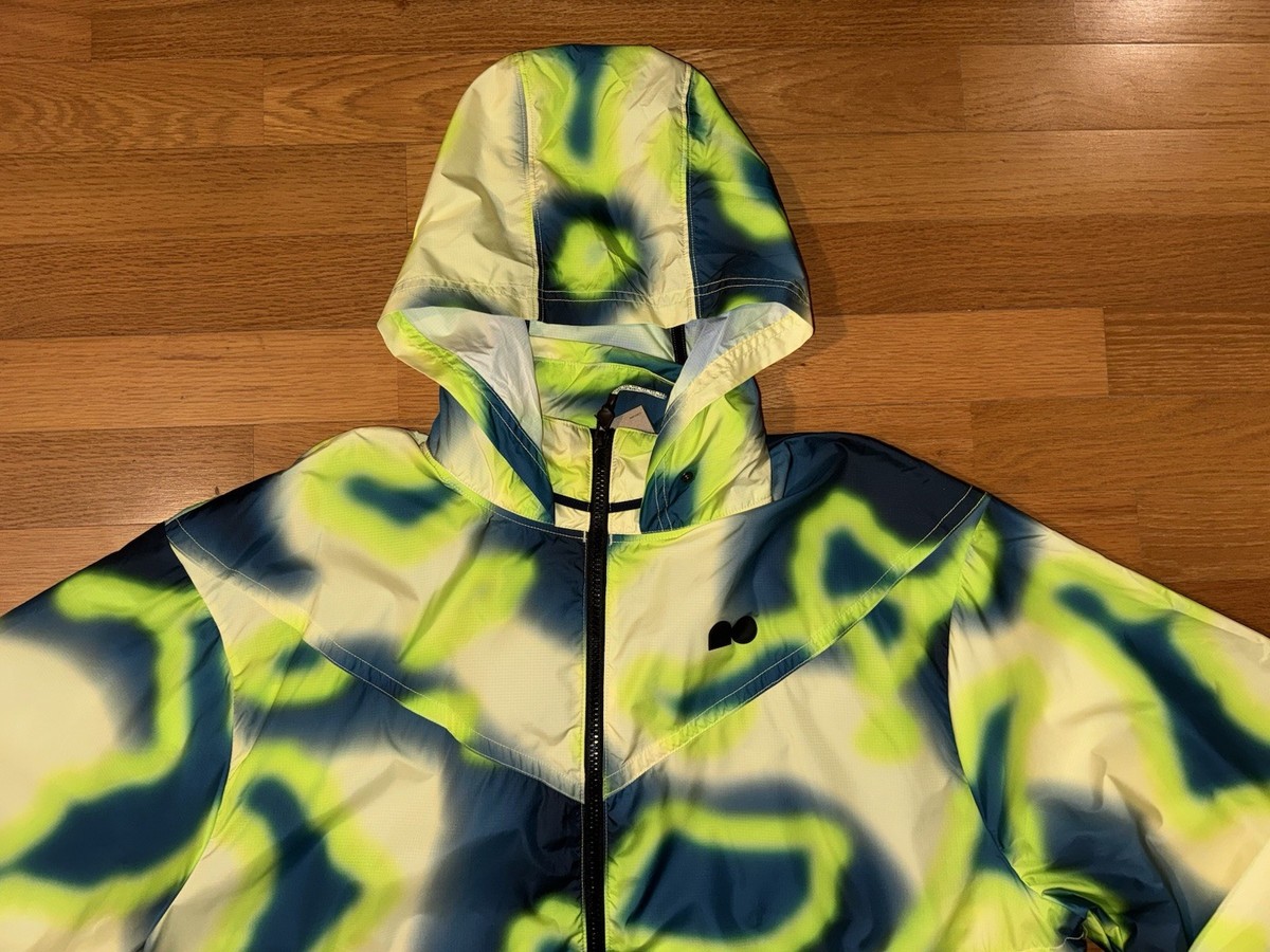 New M Nike Court Naomi Osaka Windbreaker Jacket Tennis Citron