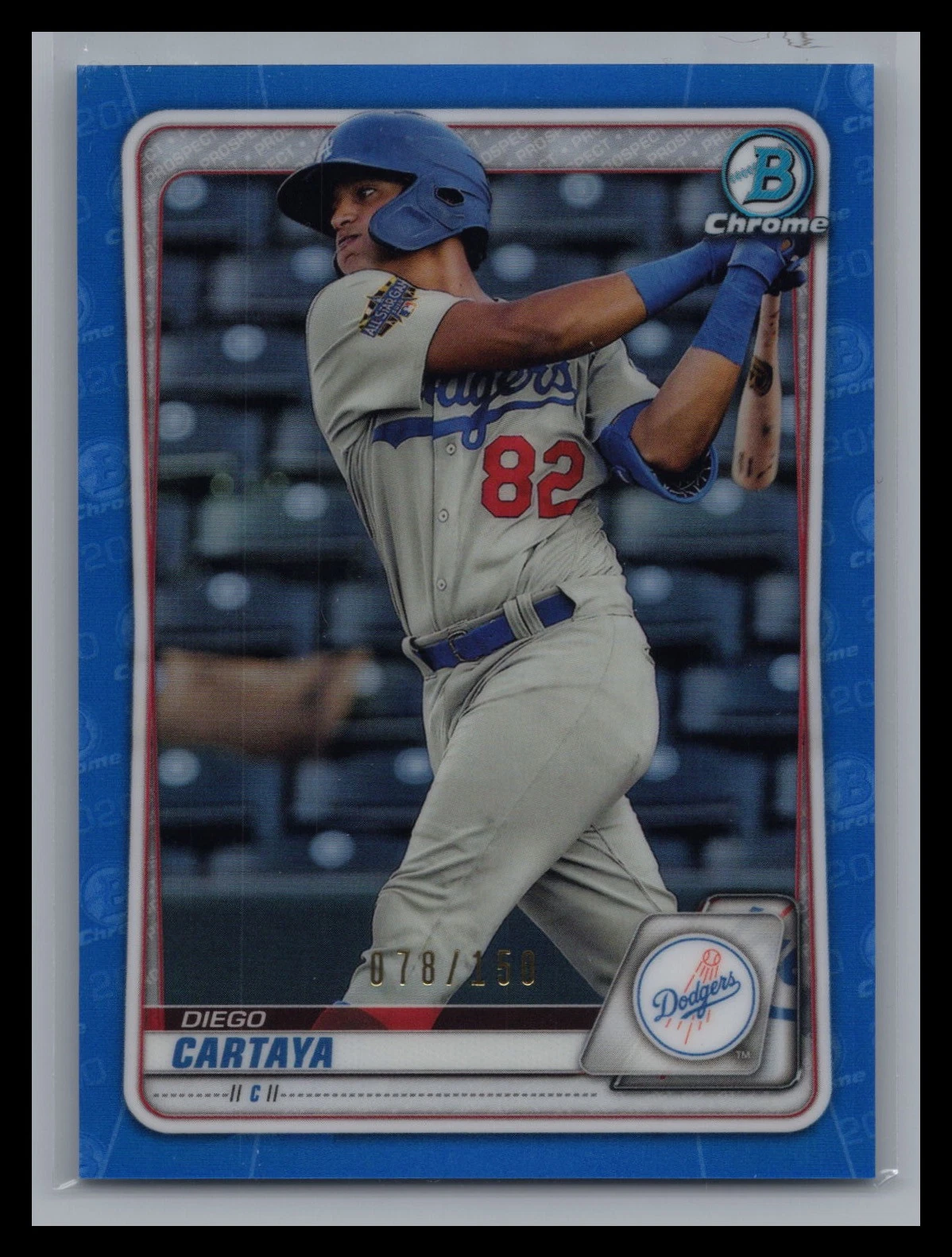 Diego Cartaya trading card