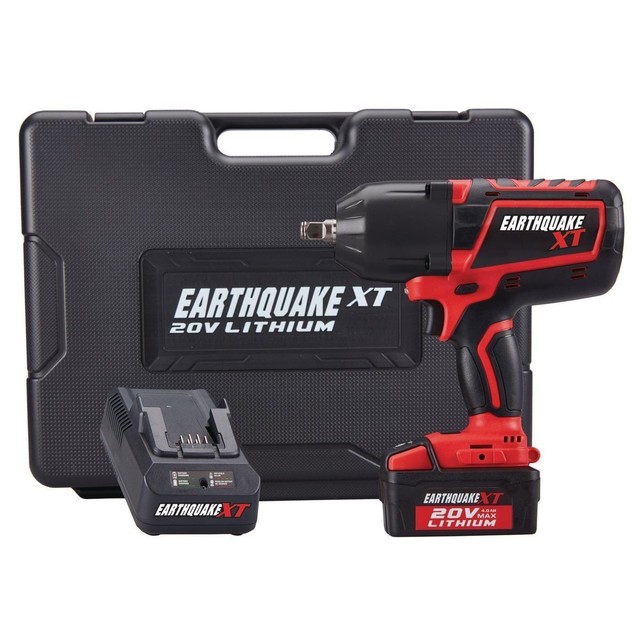 Earthquake XT 20V Max Lithium 1/2 in Cordless Xtreme Torque Impact