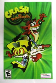 PLAY STATION 2, CRASH , TWIN SANITY , CLEAN-USED