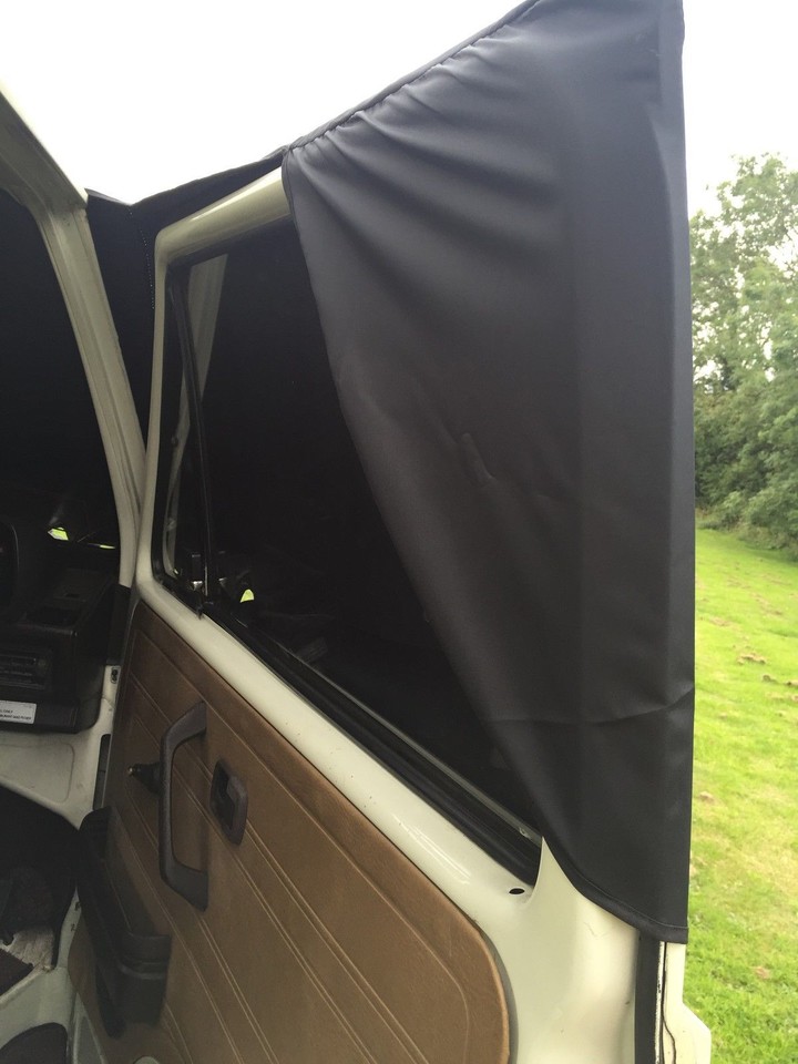 VW T25 Window Screen Cover personalised campervan accessories Black out