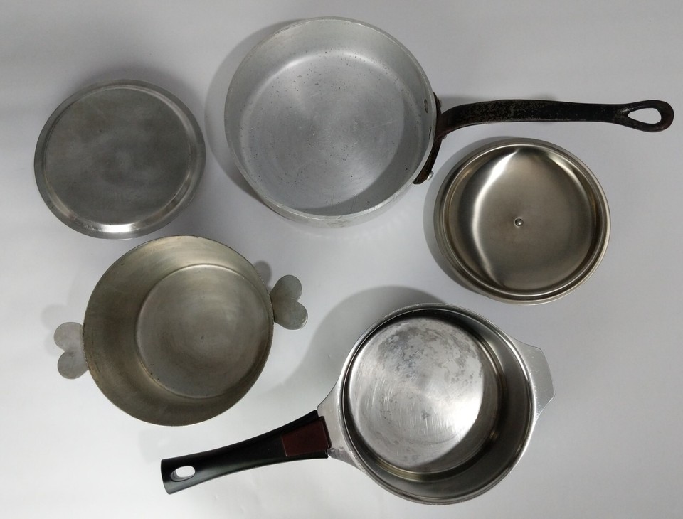 Mauviel 2 Qt Saucepan, Triplinox 1.5 Qt + Lid & Handle, 16 French