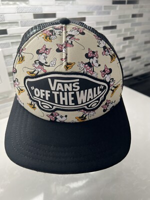 Vans Off The Wall Snapback Hat Disney Minnie Mouse