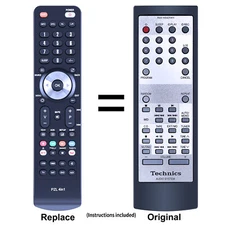 New RAK-HDA25WH Replacement Remote Control For Technics SC-HD510 SCHD510