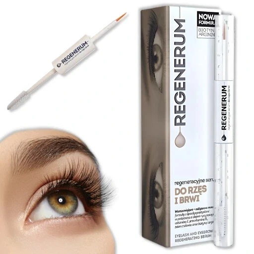 AFLOFARM REGENERUM EYELASH AND EYEBROW REGENERATING SERUM 4+7ML