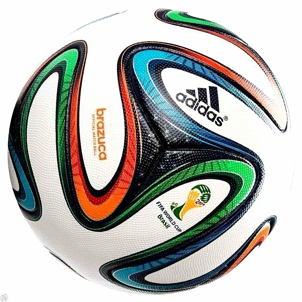 ADIDAS BRAZUCA SOCCER BALL FIFA WORLD CUP 2014 BRAZIL MATCH BALL