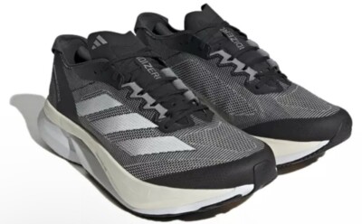 Adidas Adizero Boston 12 Low Elite Running Shoes Black White