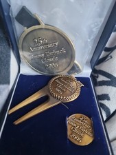 Jimmy Tarbuck 25th Anniversary Golf Classic Presentation Pitch Mark Set 2006 