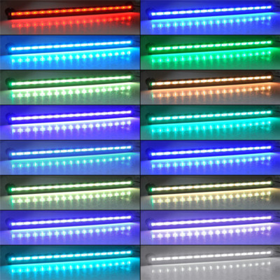 Submersible Aquarium Fish Tank RGB LED Light Bar Strip Colorful Lamp ...