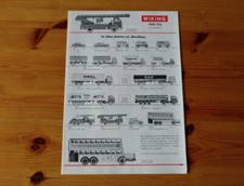 Wiking Programm Katalog Prospekt 1981/82