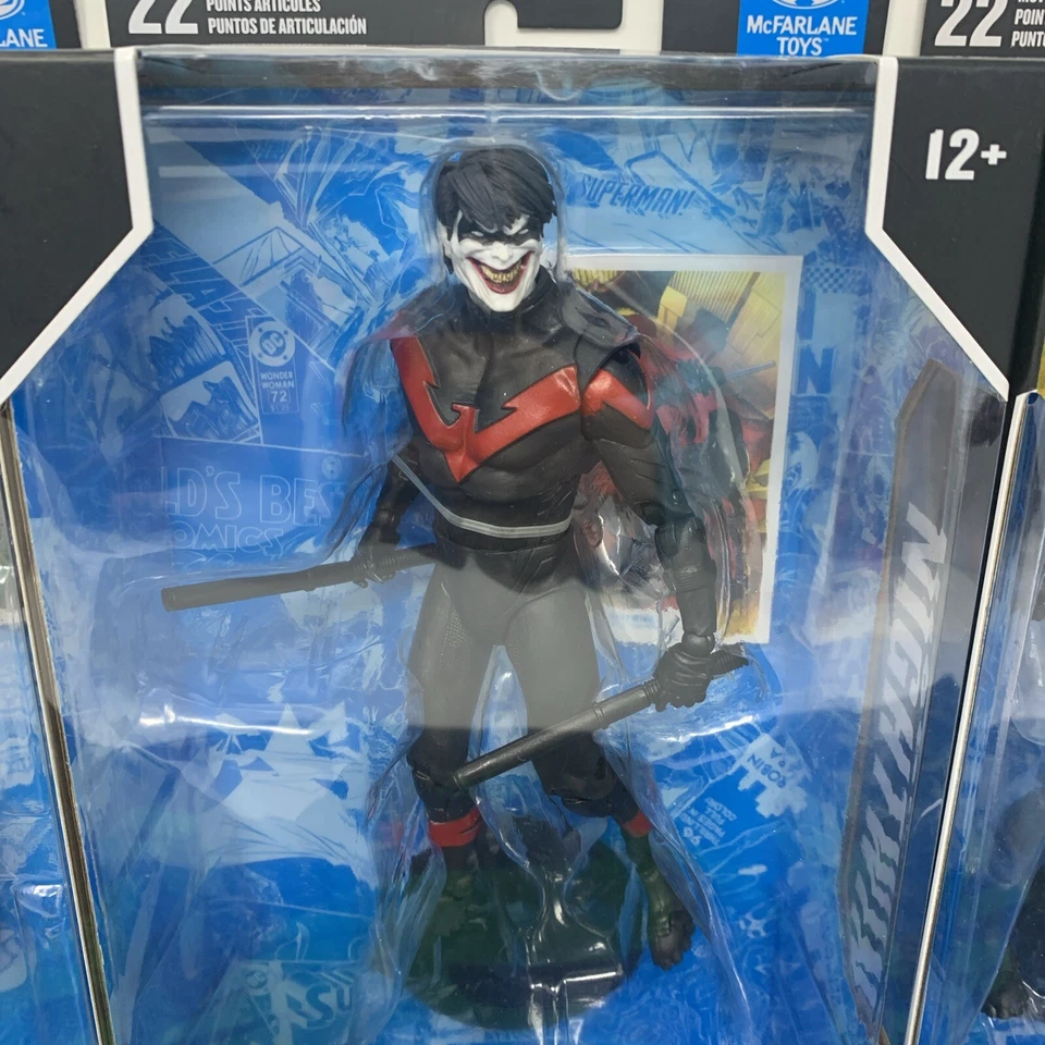 DC Multiverse Gold Label Nightwing Robin Lot DC Vs Vampires Death of the Family - Image 3 of 4