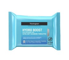 2pk Hydro Boost Makeup Remover hyaluronic acid Towelettes 25ct
