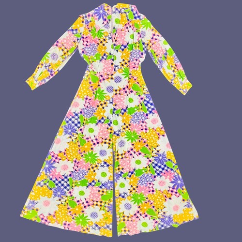Mono Jack Hartley Flower Power Disco Años 70 Talla 7/8 - Imagen 9 de 9