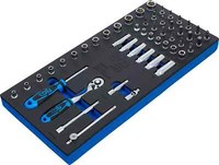 "Bgs 50X SteckschlüSse Satz 1/4\" Knarre NüSse 4-14 Mm Bit Bits"