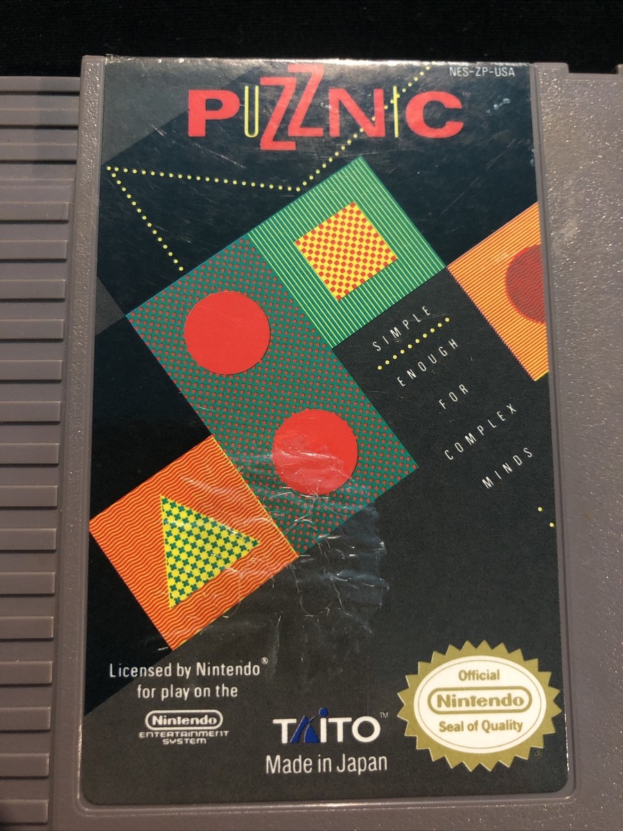 Puzznic (Nintendo Entertainment System) Game Only - Tested