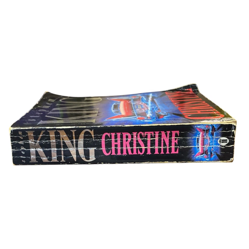 Christine Stephen King 1983 First NEL Paperback Vintage Horror Novel UK Edition - Image 3 of 4