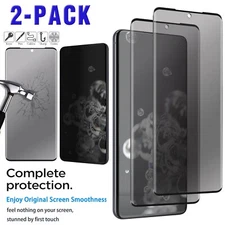 For Samsung Galaxy S20/S20+/Plus/Ultra/FE Full Coverage Privacy Screen Protector
