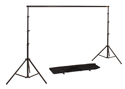 Falcon Eyes BS-2631 Hintergrundsystem 2,6x3,15m Querstange + Tasche Profi
