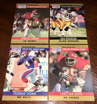 1990 Pro Set Football Cards(you choose complete your set) #3 - 319