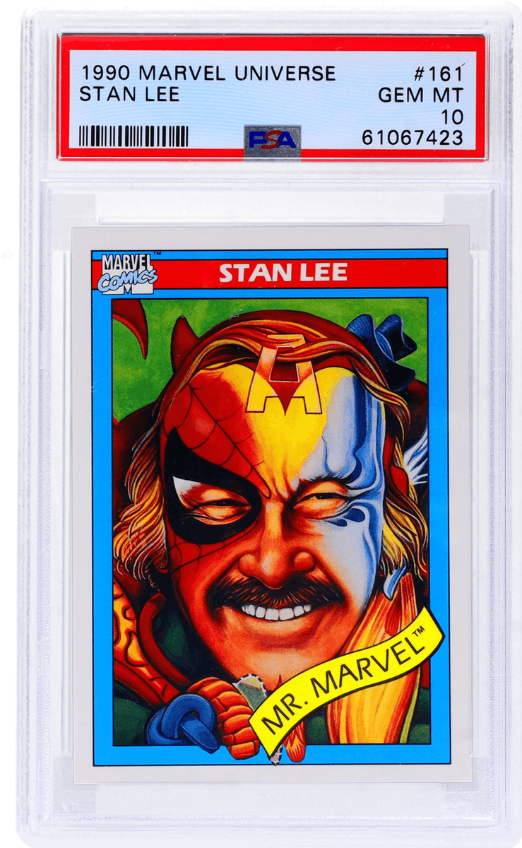 1990 Marvel Universe Stan Lee #161 PSA 10 | eBay