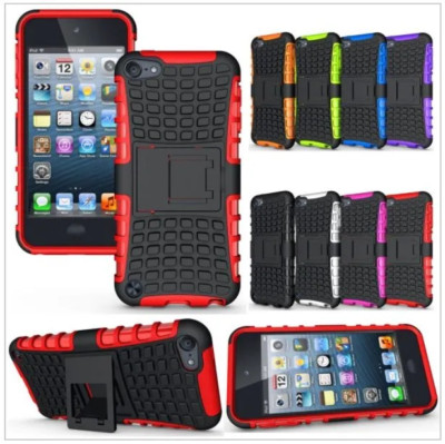 Für Apple iPod touch 5. 6. 7. Generation Schutzhülle Case mit Kartenfach Ständer