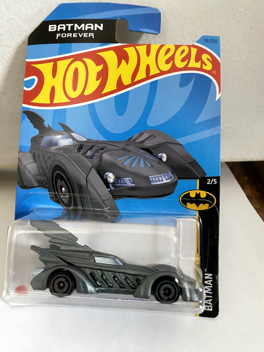 2023 Hot Wheels Batman Forever Batmobile Grey 2/5 55/250 Mattel DC