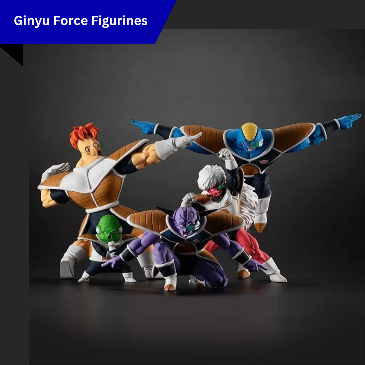 Dragon Ball Z Figure Set - 5pcs Ginyu Force Super Saiyan