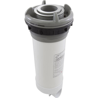Waterway 510-6557 Skim Filter Komplett, WW DynaFlo Niedrigprofil, 50 sqft, Grau