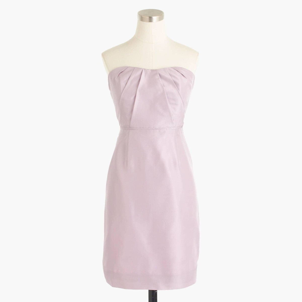 j crew strapless silk dress J. Crew 100% Silk Strapless Cocktail Dress