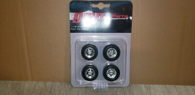 GMP 1:18 WHEEL & TIRE PACK - 18929 - FROM 18928(FORD FAIRLANE) - CRAGAR DRAG