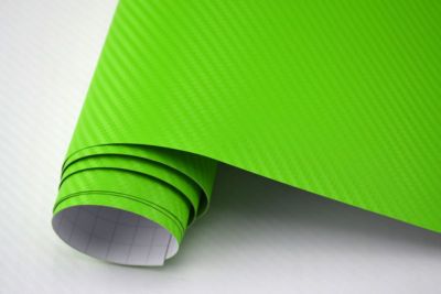 5,22 /m²  3D Carbon Folie grün blasenfrei 1500 x 152cm Klebefolie Carbon Optik