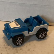 Tonka Blue Jeep Wrangler Blue Vintage Toy Plastic Metal 1979