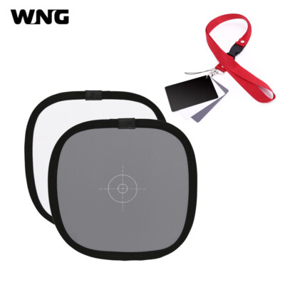 White Balance Card Grey Card Kit 18% Exposure Photography Custom