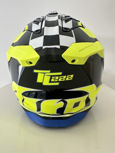 Casco Airoh Aviator 3 Cairoli Scacchi Taglia S 55/56 PROMO LUGLIO - Imagen 9 de 14