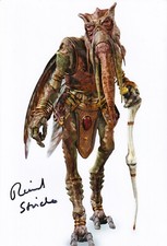 RICHARD STRIDE signed Autogramm 20x30cm STAR WARS in Person autograph COA