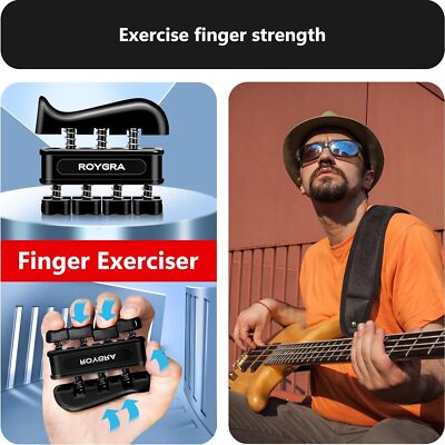 Exerciseur de doigt de main Finger Strength Trainer Hand Grip
