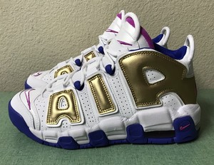 nike air uptempo azul