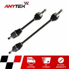 Pair Front CV Axle Half Shaft for 1985 1986 1987 Honda Prelude w/ Manual Trans.