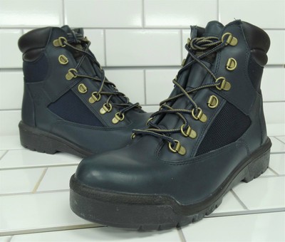 timberland 6 field boots navy