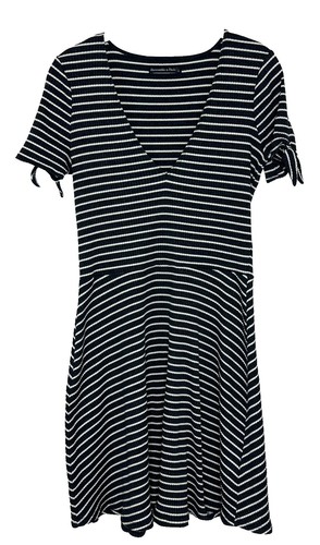 Abercrombie & Fitch Black Emerson Cap Sleeve Mini Dress Womens Size X-Large  NEW | eBay