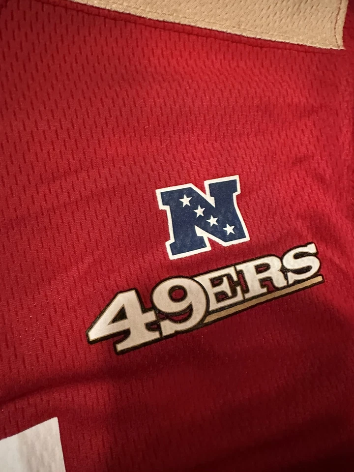 Camisa feminina Colin Kaepernick San Francisco 49ers tamanho S Majestic NFL - Imagem 4 de 4