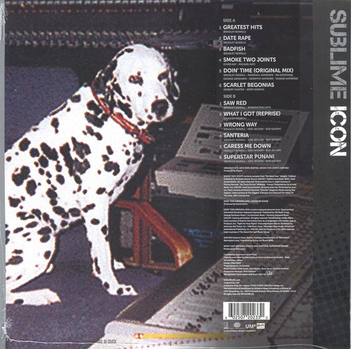 OCEANIA BLUE VINYL---- Best of SUBLIME Icon WALMART LP RECORD Santeria 0308 - Picture 3 of 3