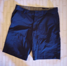 mens greg norman shorts size 32 navy blue