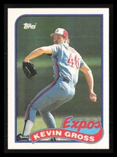 Kevin Gross 1989 Topps Traded #42T  Montreal Expos