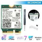 WiFi 7 BE200 NGW Wireless Card, Tri-Band 6GHz/5GHz/2.4GHz M.2 NGFF Bluetooth 5.4